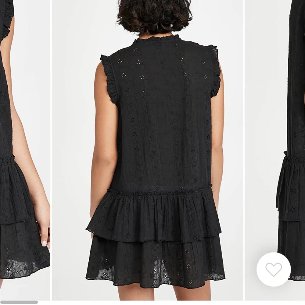 Playa Lucila Eyelet Black Dress/Coverup, size small, worn once - Picture 2 of 3